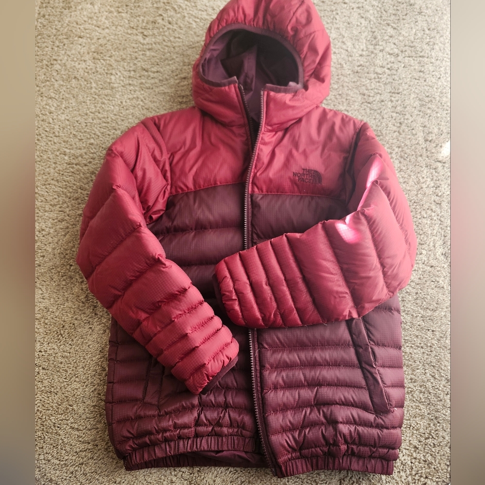 The North Face reversible hooded jacket